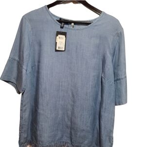 NWT Jones New York denim tunic size Large